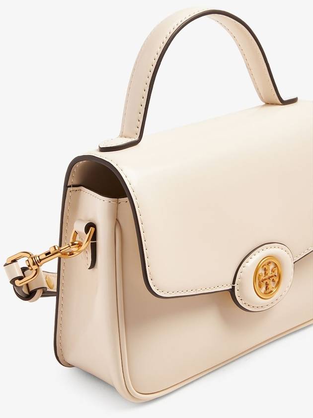 Robinson Spazzolato Small Cross Bag Cream - TORY BURCH - BALAAN 5