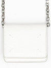 Embroidery Logo Chain Cald Wallet White - MAISON MARGIELA - BALAAN 2