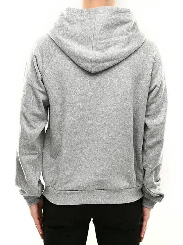 Logo Printing Gray Hooded Sweatshirt 2Y0056100G - CELINE - BALAAN 5