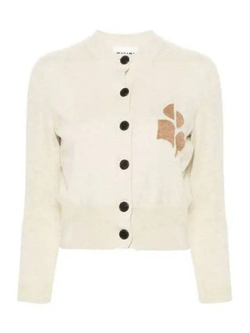 Isabel Marant NEWTON cotton cardigan CA0040FAA1X05E LYCM - ISABEL MARANT - BALAAN 1