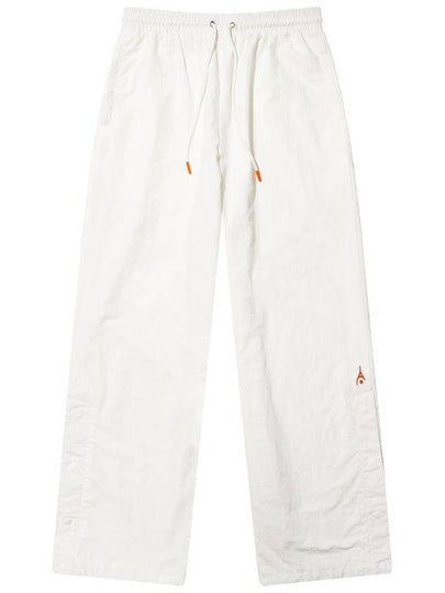 Men's Woven Side Snap Wide Pants Ivory - ROND&DEMARRER - BALAAN 2