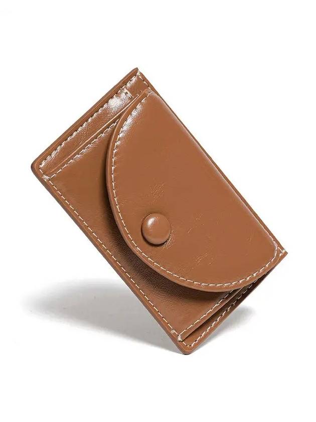 Slim Card Wallet Brown - LE MASQUE - BALAAN 2