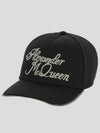 Logo Zipper Ball Cap Black - ALEXANDER MCQUEEN - BALAAN 2