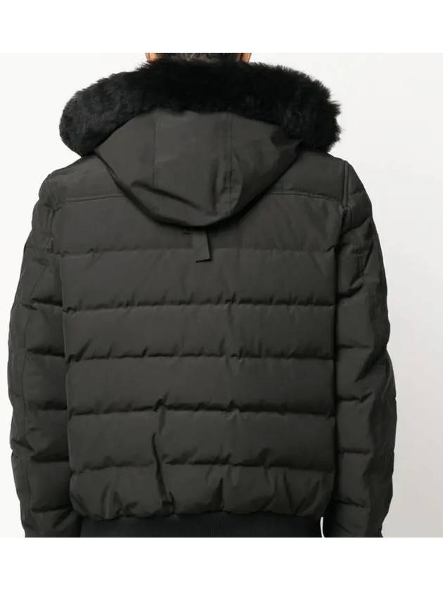 Onyx Scotchtown Bomber Padding Black - MOOSE KNUCKLES - BALAAN 4