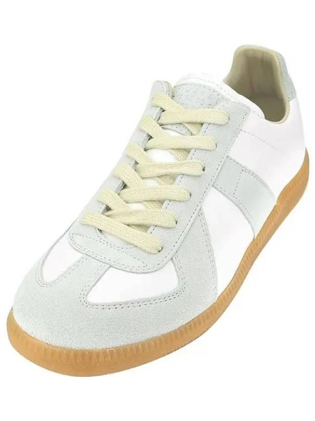 Replica Calfskin Low Top Sneakers White - MAISON MARGIELA - BALAAN 2