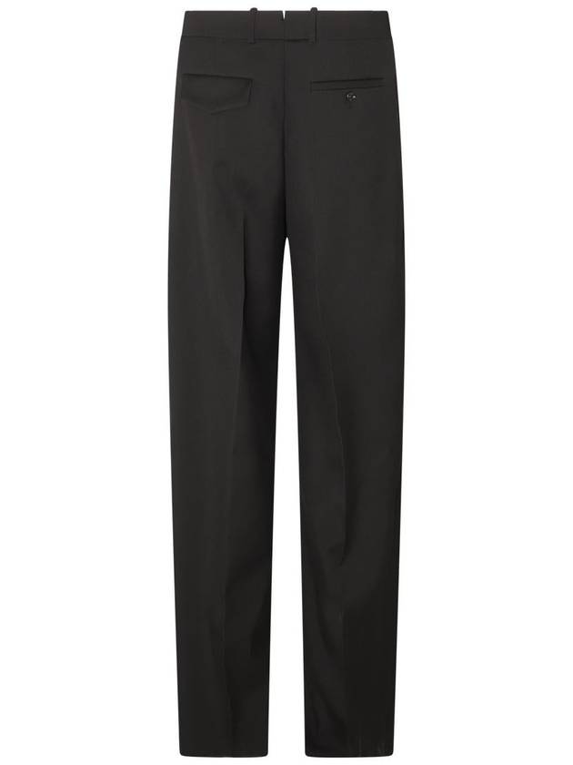 Black Wool Pants 758954QVU821000 B0560955319 - ALEXANDER MCQUEEN - BALAAN 5