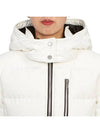 Cloud Belted Hooded Long Padded White - MOOSE KNUCKLES - BALAAN 7