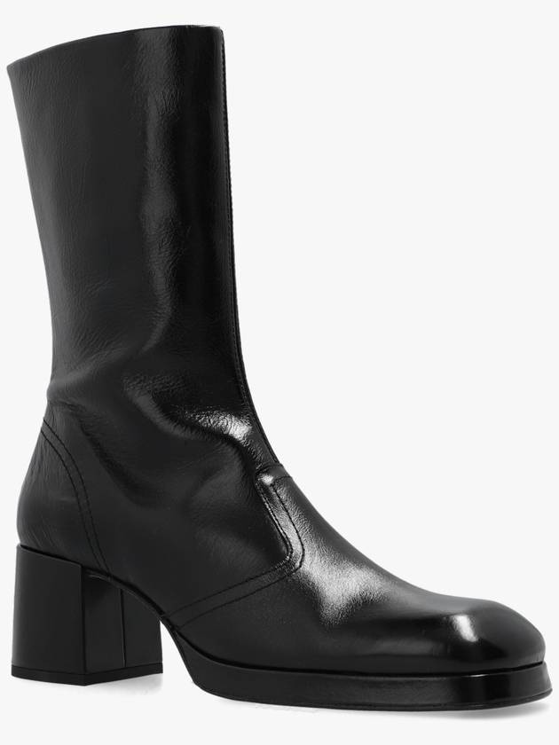 Miista ‘Cass’ Heeled Ankle Boots, Women's, Black - MIISTA - BALAAN 4