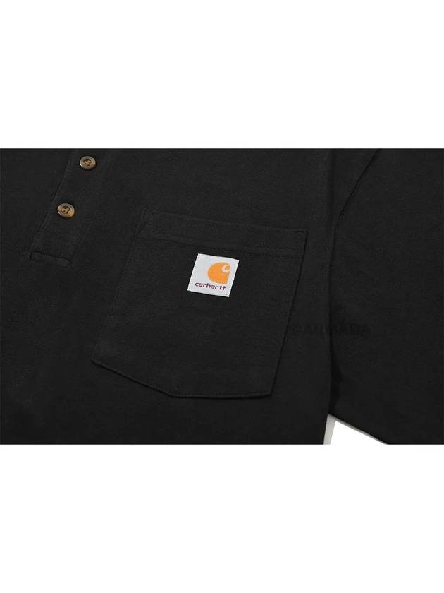 K84 Henry neck pocket short sleeve t shirt - CARHARTT - BALAAN 5