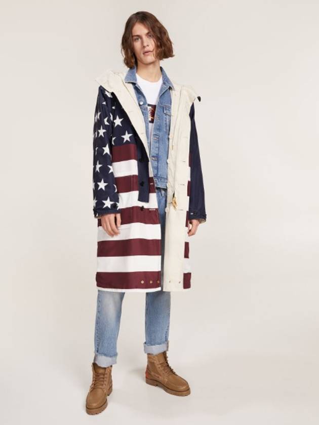 collection Tommy Hilfiger The Parka Oversize Reversible Coat - TOMMY HILFIGER - BALAAN 1