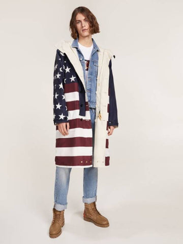 collection Tommy Hilfiger The Parka Oversize Reversible Coat - TOMMY HILFIGER - BALAAN 1