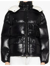 Applique Logo Abbaye Women Down Jacket 1A00039 5963V 999 - MONCLER - BALAAN 3