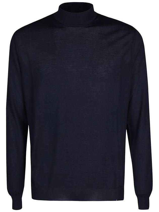 Malo Blue Wool Knitwear - MALO - BALAAN 1