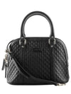 Microssima Small Dome Tote Bag Black - GUCCI - BALAAN 2