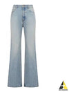 High Waist Wide Leg Jeans Blue - BALENCIAGA - BALAAN 2