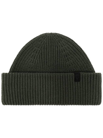 AllSaints Wool Hat With Logo Patch, Men's, Black - ALLSAINTS - BALAAN 1