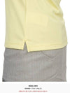 Women's Golf Tour Tech Polo Shirt Wax Yellow - J.LINDEBERG - BALAAN 9