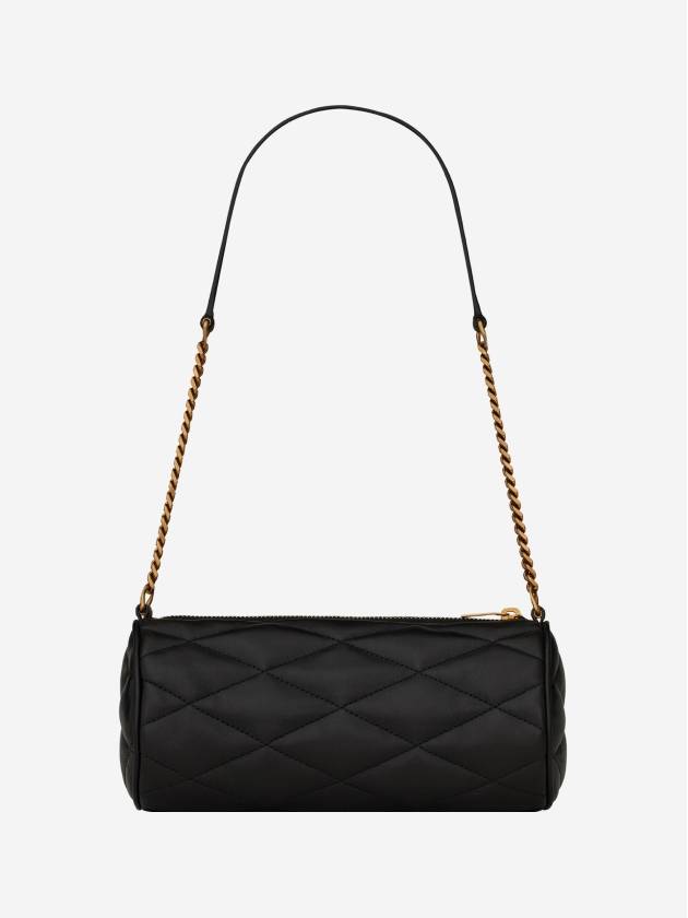 Tube Quilting Small Shoulder Bag Black - SAINT LAURENT - BALAAN 3