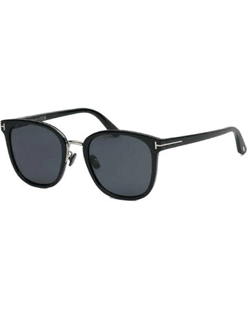 Eyewear Horn-Rim Square Sunglasses Black - TOM FORD - BALAAN 1