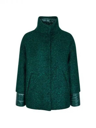 Last Women s Padded Cuffs Sub Zero Jacket Dark Green 271076 - HERNO - BALAAN 1