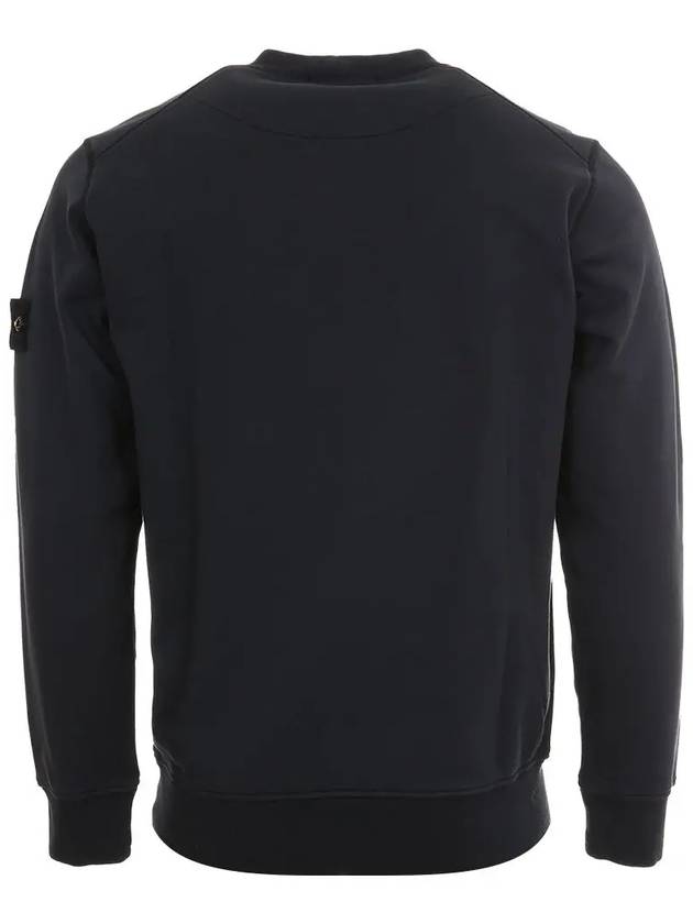 6100044 Organic Cotton Fleece Sweatshirt Navy - STONE ISLAND - BALAAN 3