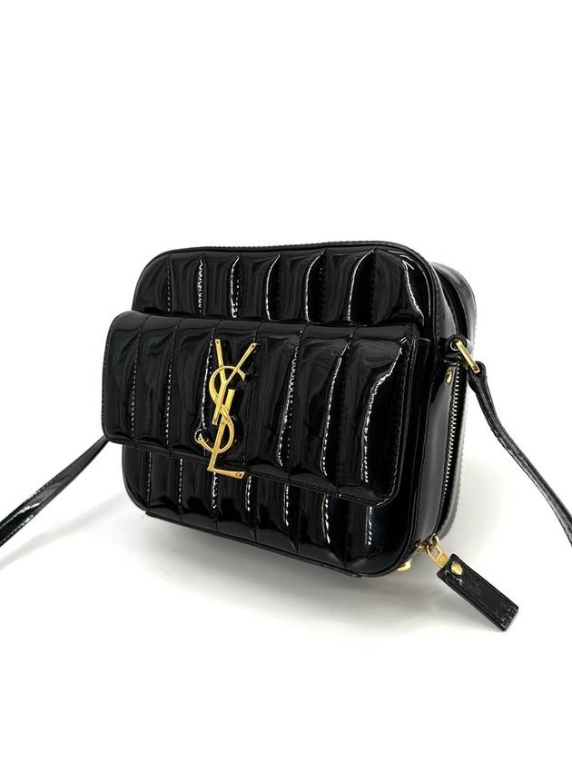 Patent Vicky Bag Small Cross - SAINT LAURENT - BALAAN 3