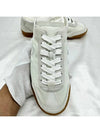 Sneakers CC Logo Velvet Calfskin Suede White G45996 - CHANEL - BALAAN 4