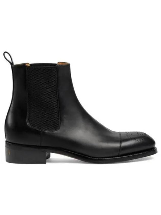 buckle ankle boots black - GUCCI - BALAAN 2