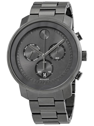 Movado Bold Chronograph Gunmetal Dial Men's Watch 3600486 - MOVADO - BALAAN 1