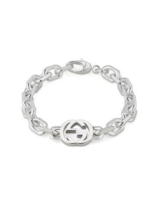 Interlocking G Bracelet Silver - GUCCI - BALAAN 1