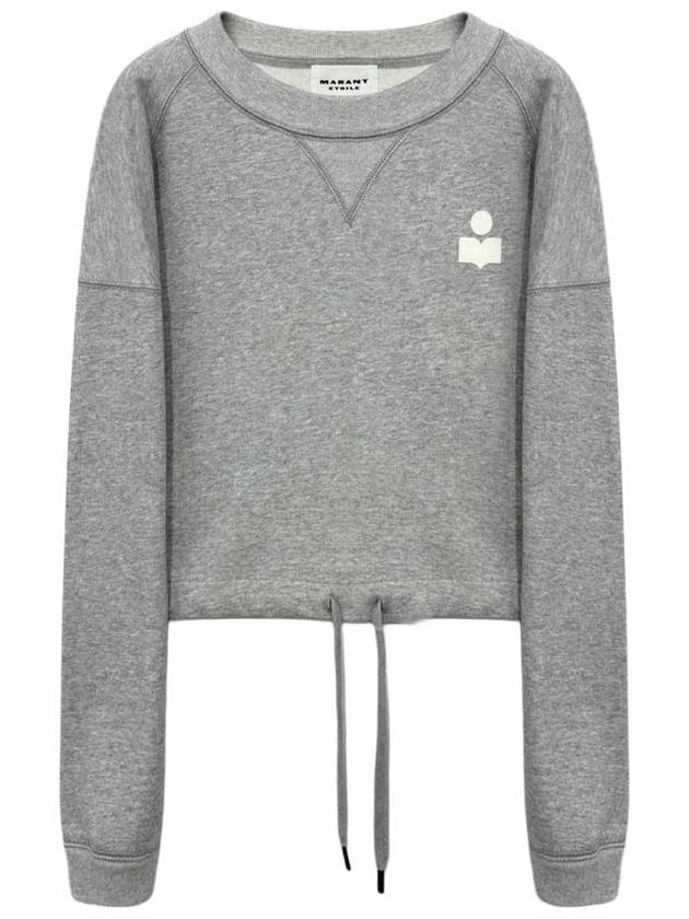 Margaux Crop Women s Sweatshirt SW0005FA GRAY - ISABEL MARANT - BALAAN 1