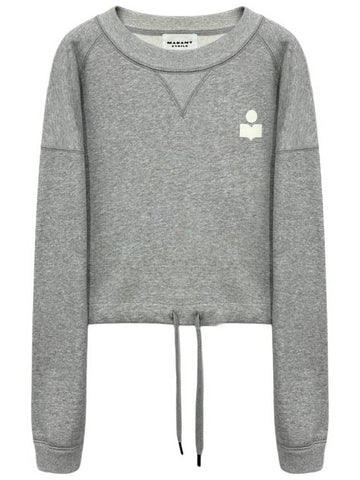 Margaux Crop Women s Sweatshirt SW0005FA GRAY - ISABEL MARANT - BALAAN 1