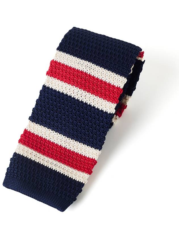 Big striped knit tie - TRADCLUB - BALAAN 1