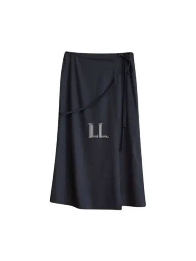 Women's Tailored Long A Line Skirt Jet Black - LEMAIRE - BALAAN 2