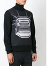 Neoprene Sweatshirt Black - NEIL BARRETT - BALAAN 3