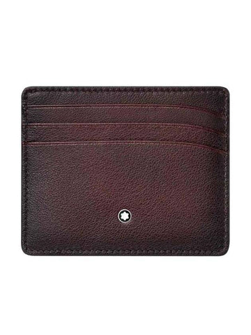 Meisterst?ck Sfumato 6CC Card Wallet Burgundy - MONTBLANC - BALAAN 1