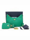 Re edition Saffiano leather shoulder bag - PRADA - BALAAN 10