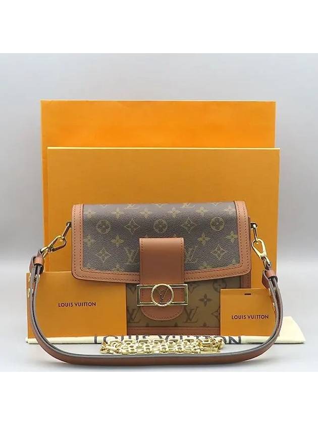 M44391 Monogram Canvas Dauphine Shoulder Bag Chain Strap - LOUIS VUITTON - BALAAN 1