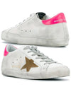 Superstar Suede Low Top Sneakers Pink White - GOLDEN GOOSE - BALAAN 2