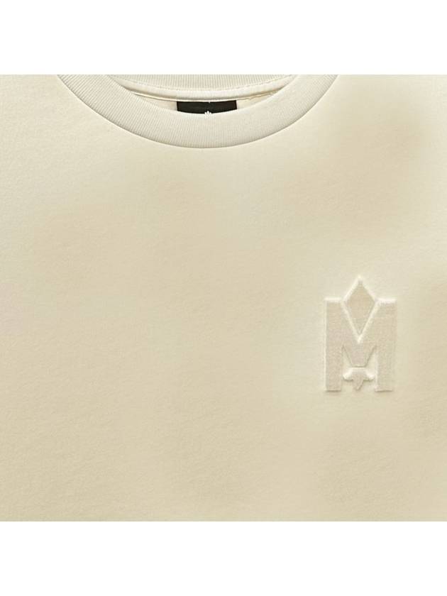 Max Crew Neck Double Face Jersey Sweatshirt Cream - MACKAGE - BALAAN.
