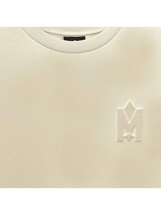 Max Crew Neck Double Face Jersey Sweatshirt Cream - MACKAGE - BALAAN 5