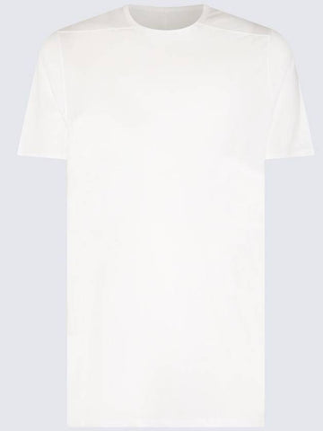 Rick Owens Drkshdw White Cotton T-Shirt - RICK OWENS - BALAAN 1