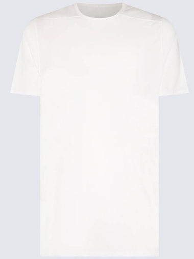 Rick Owens Drkshdw White Cotton T-Shirt - RICK OWENS - BALAAN 1