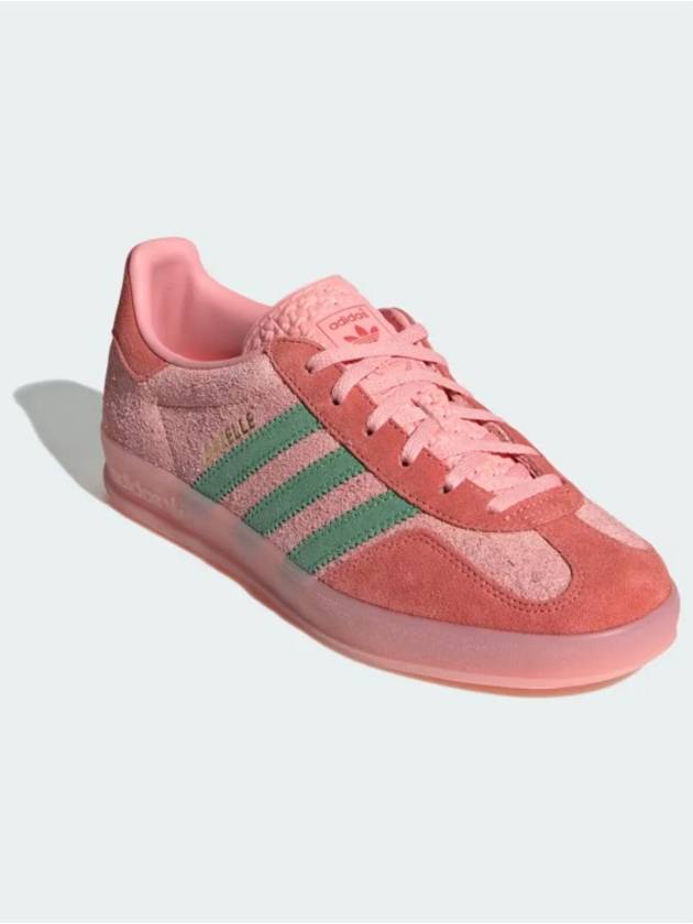 Gazelle Indoor Women's Semi Pink Green IG6782 - ADIDAS ORIGINALS - BALAAN 4