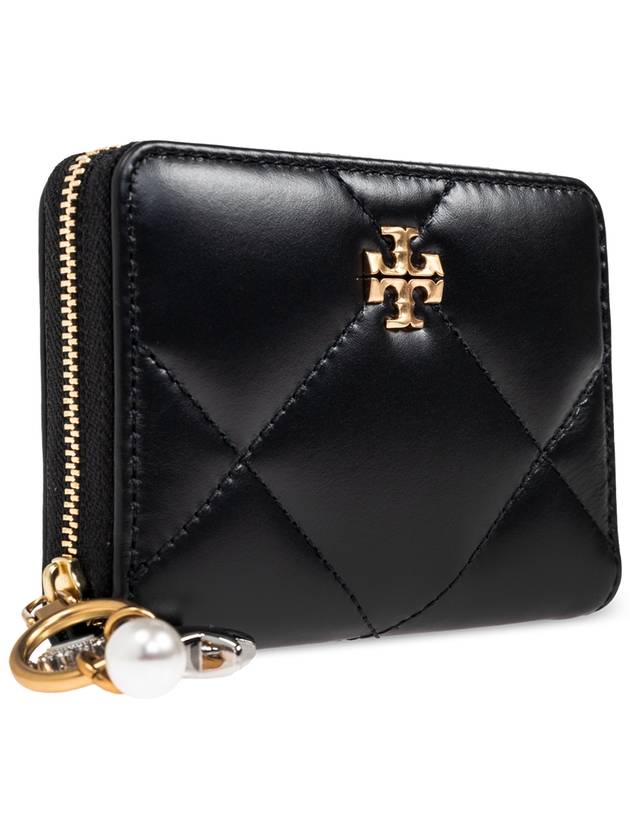 Tory Burch Leather Wallet, Women's, Black - TORY BURCH - BALAAN 4