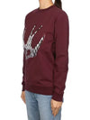 McCue swallow embroidery sweatshirt 348190 - ALEXANDER MCQUEEN - BALAAN 3