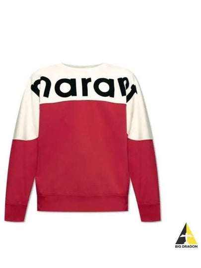 Howley Logo Crew Neck Sweatshirt Red - ISABEL MARANT - BALAAN 2