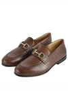 Gancini Ornament Loafer Chocolate - SALVATORE FERRAGAMO - BALAAN 2