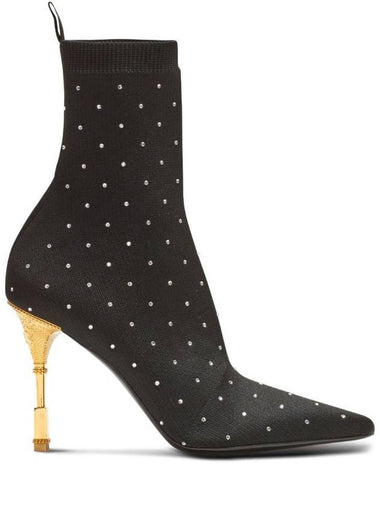 Moneta crystal-embellished ankle boots BN1TA855TKKD - BALMAIN - BALAAN 1