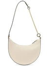 V Logo Classic Leather Chain Shoulder Bag Ivory - VALENTINO - BALAAN 4